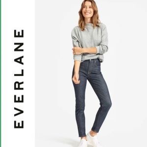 Everlane The High-Rise Skinny Jean in Dark Indigo 29